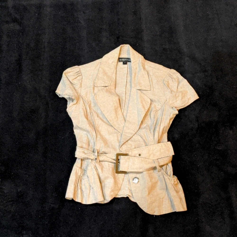 Rampage Short Sleeved Blazer